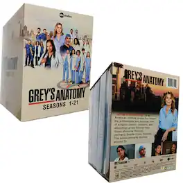 Grey's Anatomy Complete Series Season 1-21 (DVD