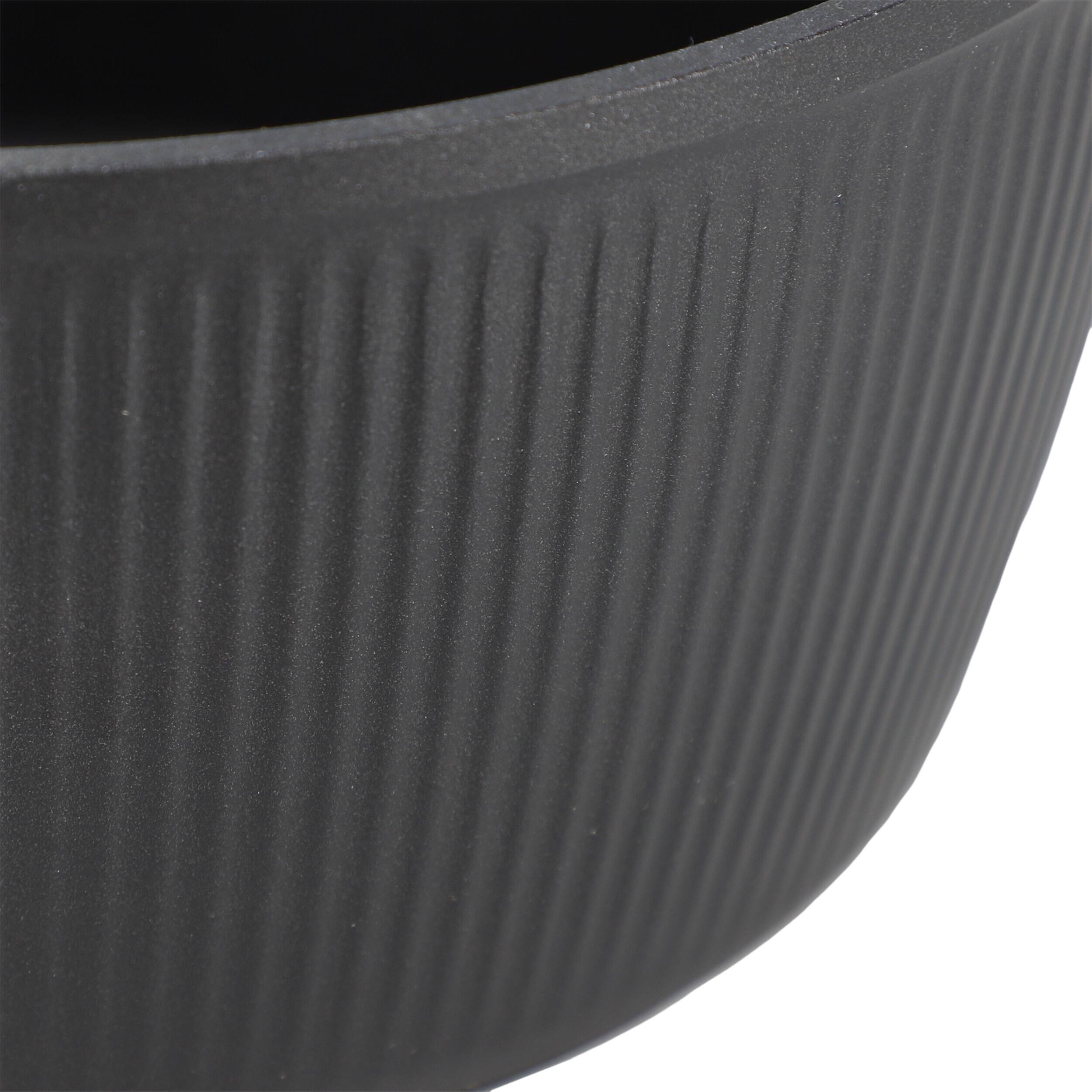 Alt View 5. Oster - Oster Abbottsford 2.5 Quart Nonstick Aluminum Saucepan with Glass Lid in Black - Black.