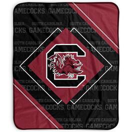 Pegasus - South Carolina Gamecocks 50" x 60" Diamond Logo Fleece Blanket - Multicolor