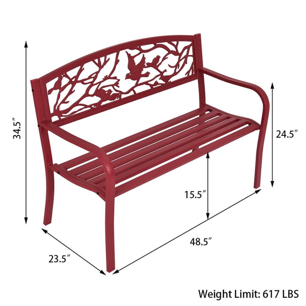 34.5" x 24.5" x 15.5" x 23.5" x 48.5"  
Weight Limit: 617 LBS