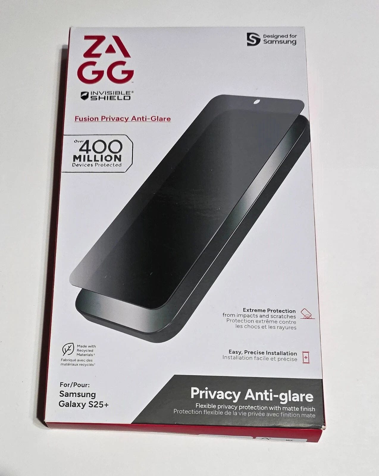 ZAGG - ZGFP-S25 Plus Fusion Privacy Anti-Glare - Clear