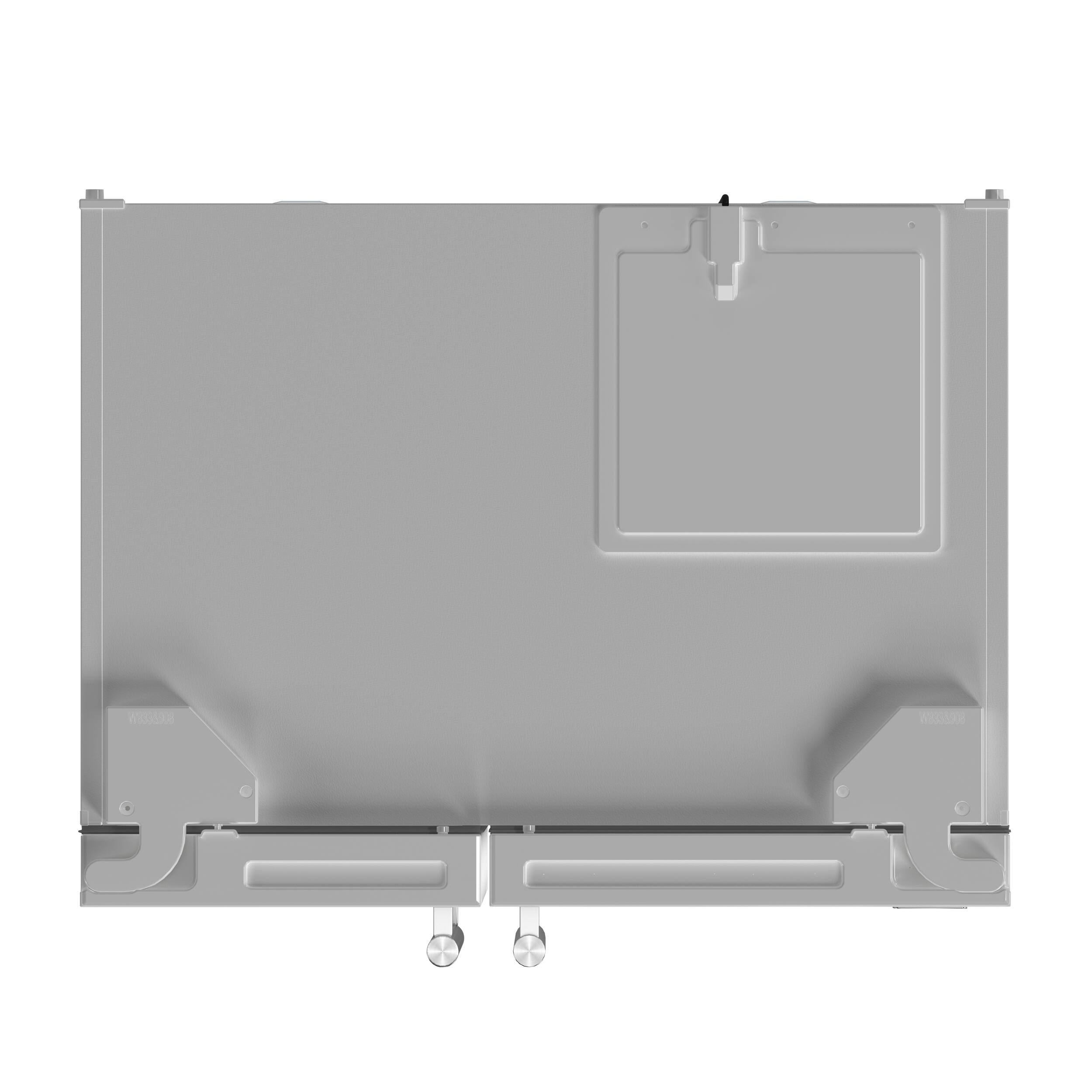 Alt View 2. Forno Appliances - Salerno 20 Cu. Ft. Side-by-Side Counter-Depth Refrigerator with Ice and Water Dispenser - White.