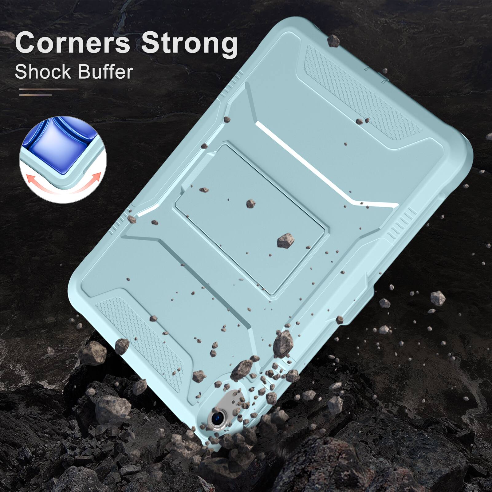 Corners Strong  
Shock Buffer