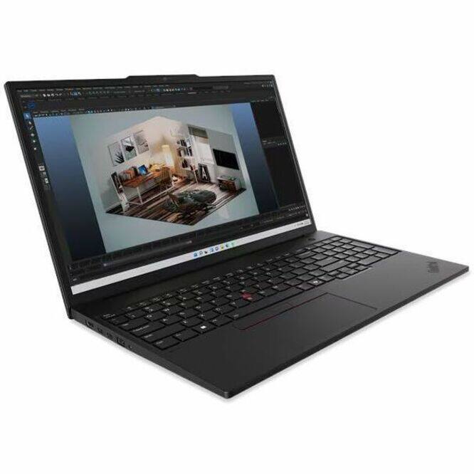 Alt View 1. Lenovo - Lenovo ThinkPad P16s Gen 3 21KS0026US 16" Mobile Workstation - WUXGA - Intel Core Ultra 7 165H - vPro Technology - 32 GB - Black.