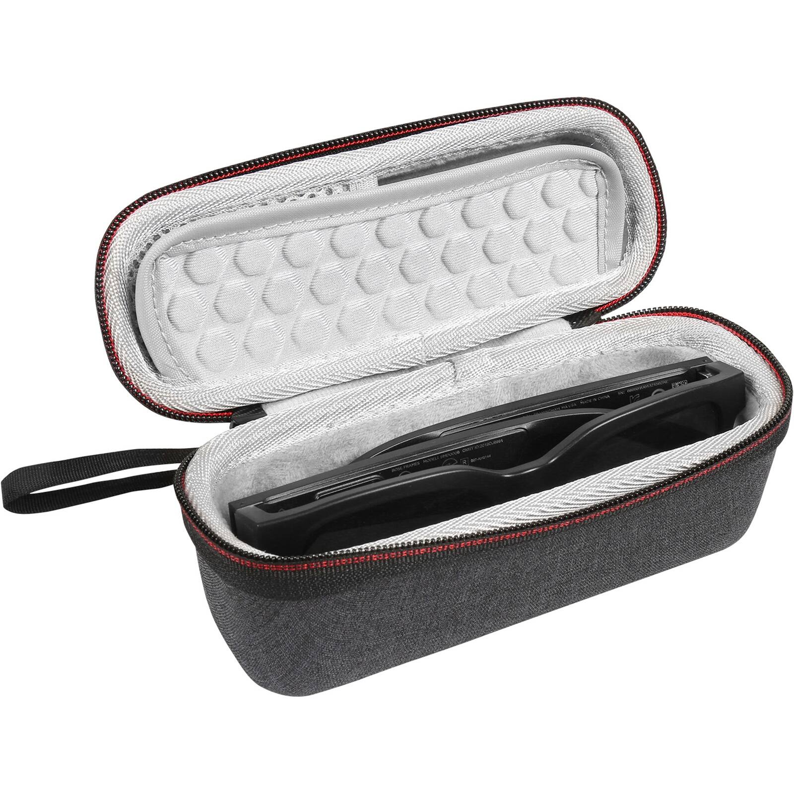 Alt View 15. SaharaCase - Travel Carry Case for Meta Ray-Ban Bluetooth Glasses - Space Gray.