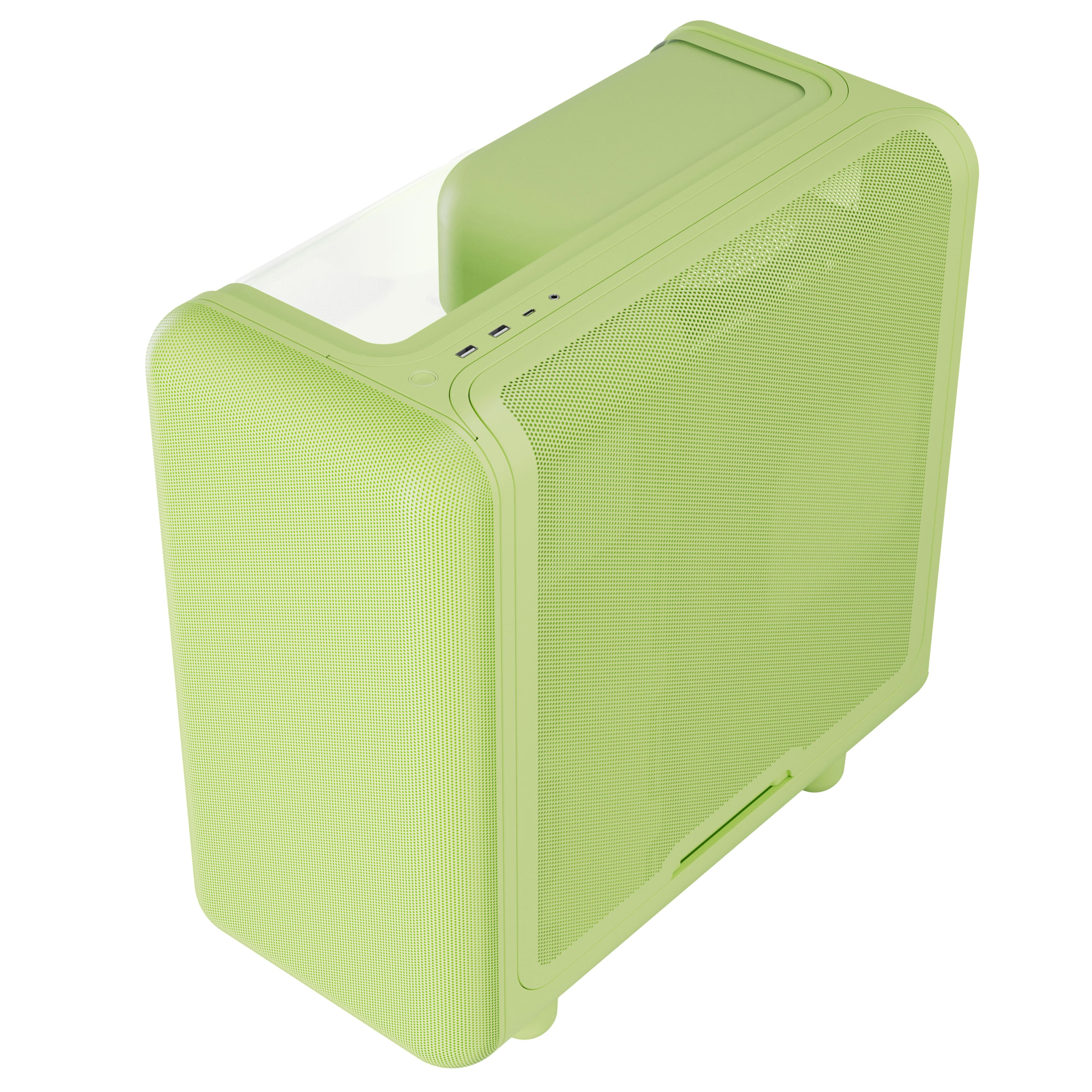 ハヤテ HYTE X50 Modern Performance ATX Mid Tower PC Gaming Case Matcha