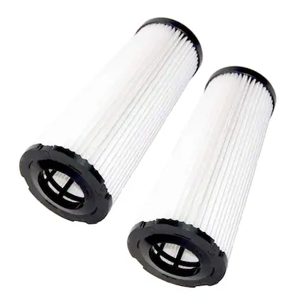Front. HQRP - HQRP 2-Pack HEPA Filter Replacement for Dirt Devil F1 3JC0280000 fits Featherlight Breeze Uprights M085 M086 M088 series.