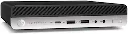HP - Refurbished Excellent - EliteDesk 800 G5 Mini PC, Intel Core i7-9700T 8-Core, 16GB DDR4, 512GB NVMe SSD, Built-in WiFi-6, BT 5.0, Win11 Pro - Black