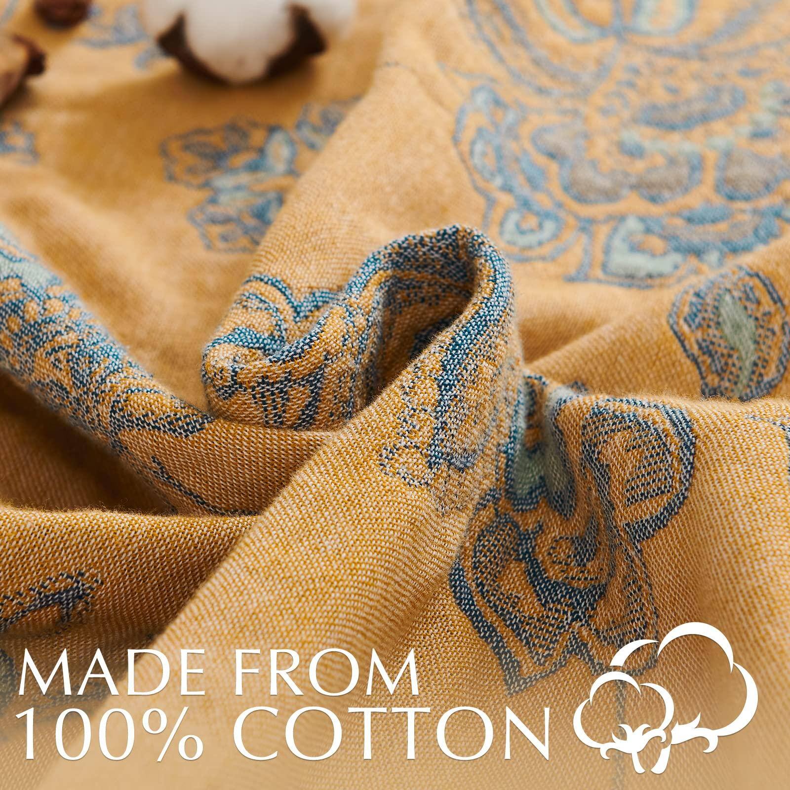 MADE FROM 100% COTTON