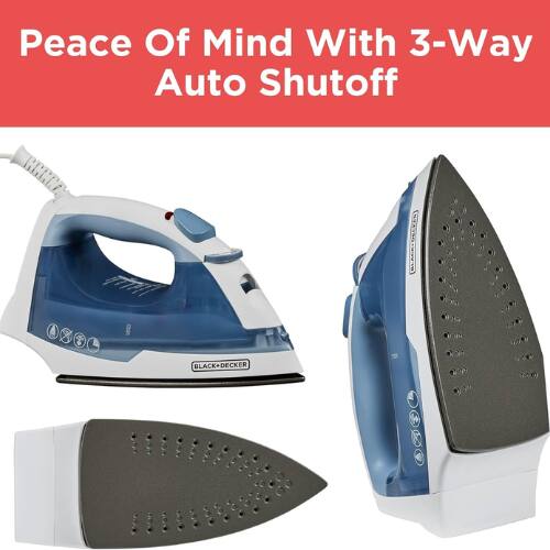 Peace Of Mind With 3-Way Auto Shutoff

BLACK+DECKER