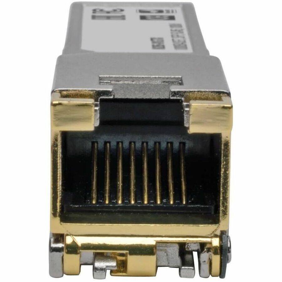 Alt View 2. Tripp Lite - Eaton Tripp Lite Series Cisco-Compatible GLC-T SFP Mini Transceiver, 1000Base-TX Copper RJ45, Cat5e, Cat6, 328.08 ft. - Unknown.