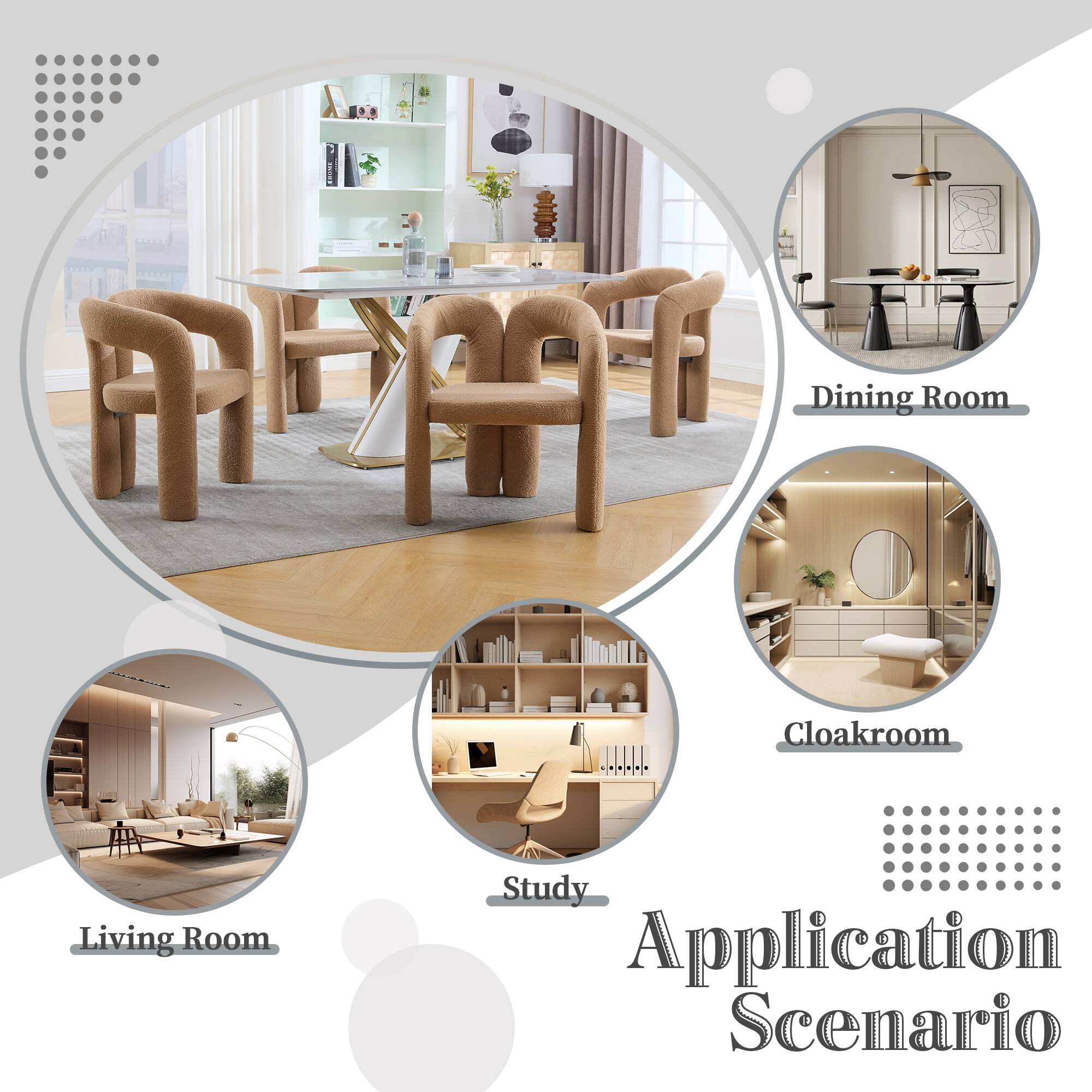 PSL Dining Room Cloakroom - Living Room Study Application Scenario