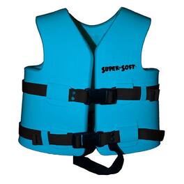 TRC Recreation - Super Soft Child Life Jacket Swim Safety Vest, Small - Marina Blue