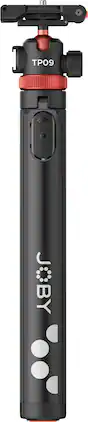 JOBY - TelePod® Grip Tripod extends to 59", For Smartphones and Cameras for Canon, Apple, Fujifilm, Sony, and Samsung
