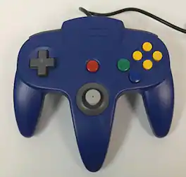 Mars Devices - Replacement Controller for Nintendo N64 - Blue