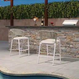 White-Counter Height