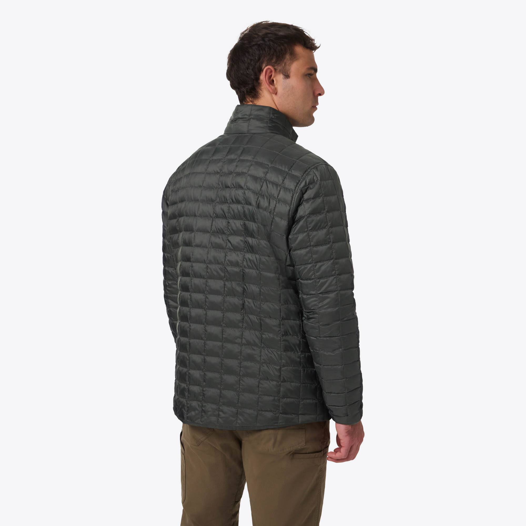 Left. Mobile Warming - Men's Outrider Heated Jacket - Dark Charcoal.
