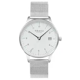 Obaku - Women's Chia Lille Dial Watch - V298LDCWMC - White