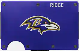 The Ridge Wallet - NFL Wallet Baltimore Ravens - Purple