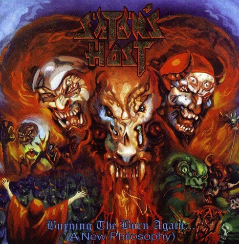 Satan's Host - Burning the Born Again  - COMPACT DISCS