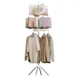 White + Silver 3-Tier