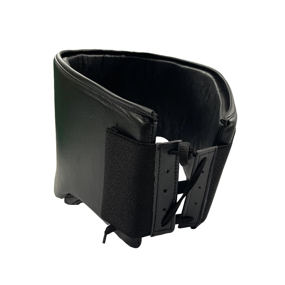 Alt View 2. Amber Sporting Goods - Amber Sporting Goods Professional Boxing Abdominal Guard (Black, Medium) - Black.