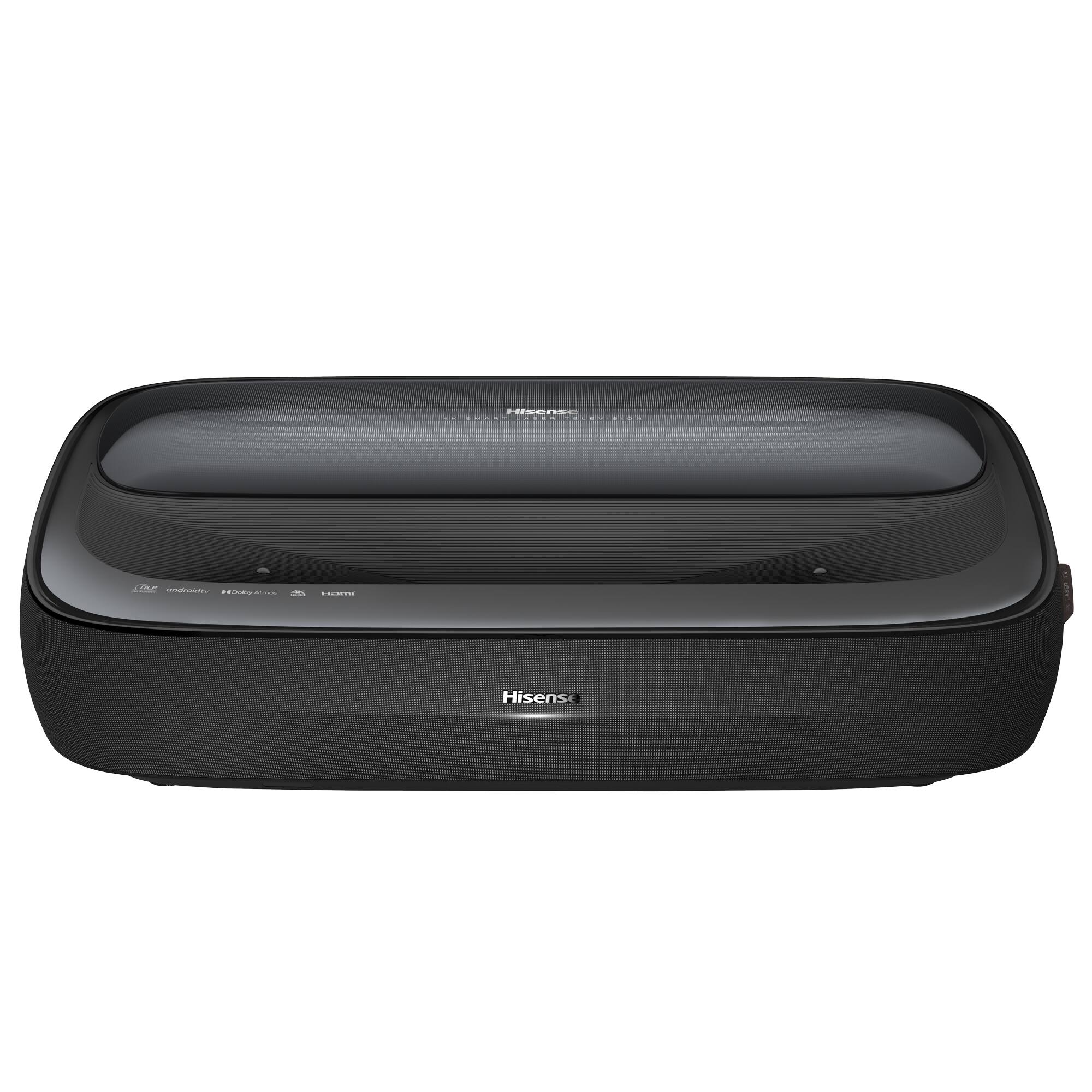 Alt View 15. Hisense - L9G Laser TV Triple-Laser Ultra Short Throw Projector with 100" ALR Screen, 4K UHD, 3000  Lumens, HDR, Android TV - Black.