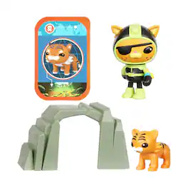 Moose Toys - Octonauts Above & Beyond | Kwazii Adventure Pack - Multi-Color