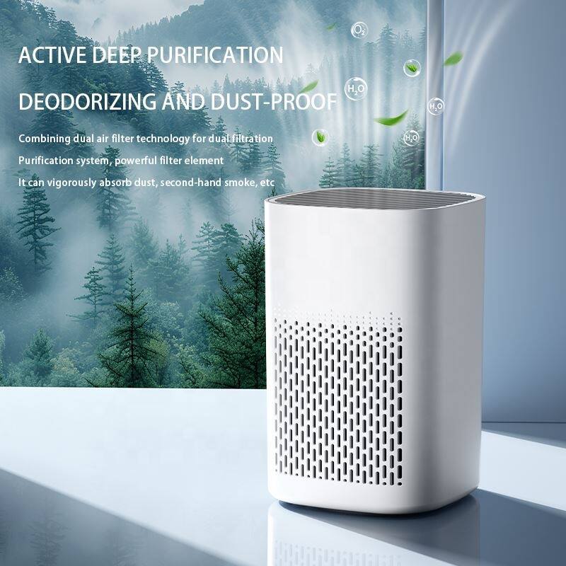 ACTIVE DEEP PURIFICATION  
DEODORIZING AND DUST-PROOF  

Combining dual air filter technology for dual filtration  
Purification system, powerful filter element  
It can vigorously absorb dust, second-hand smoke, etc.