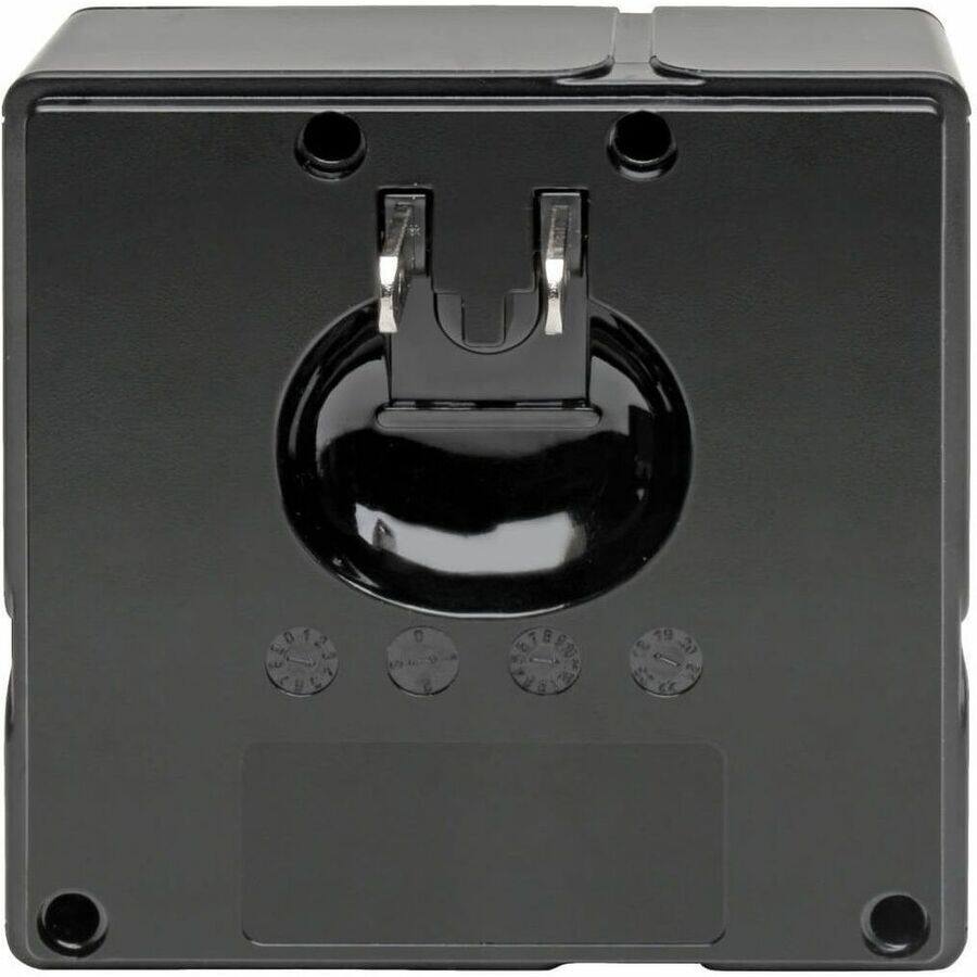 Alt View 8. Tripp Lite - Surge Suppressor/Protector TLP368CUBEUAM - Black.
