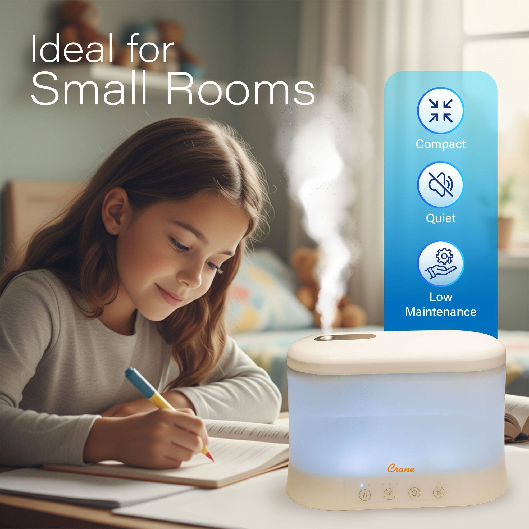 Ideal for Small Rooms

- Compact
- Quiet
- Low Maintenance