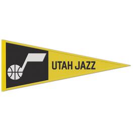 WinCraft - Utah Jazz 13" x 32" Wool Primary Logo Pennant - Multicolor