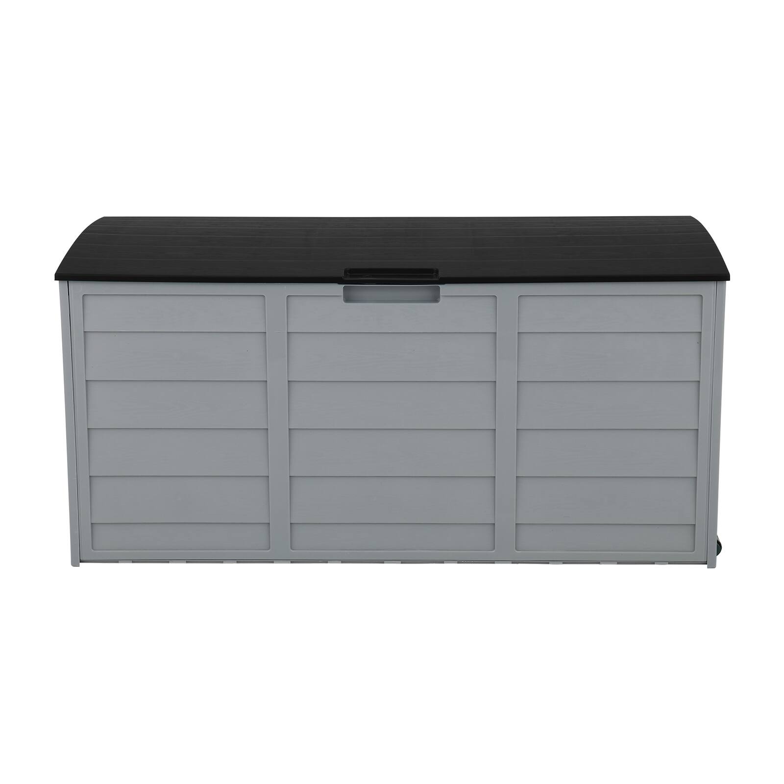 Front. Winado - Garden Storage Deck Box 75 GAL Outdoor Tool Case Cushion Organizer with Wheels - Black.