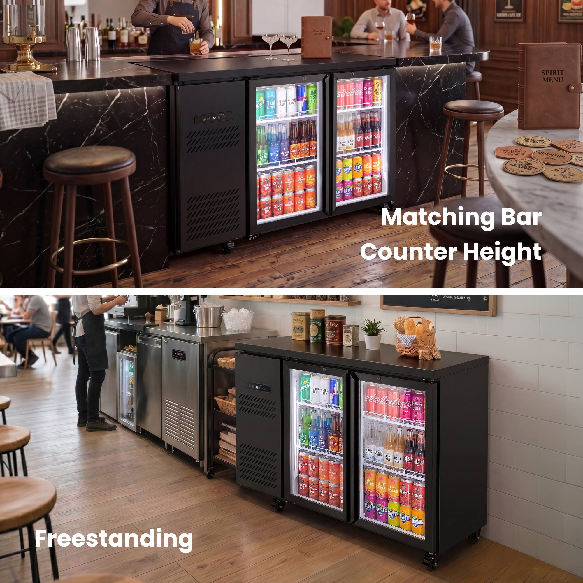 Matching Bar Counter Height

Freestanding