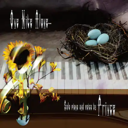 One Night Alone...
Solo piano and voice by Prince