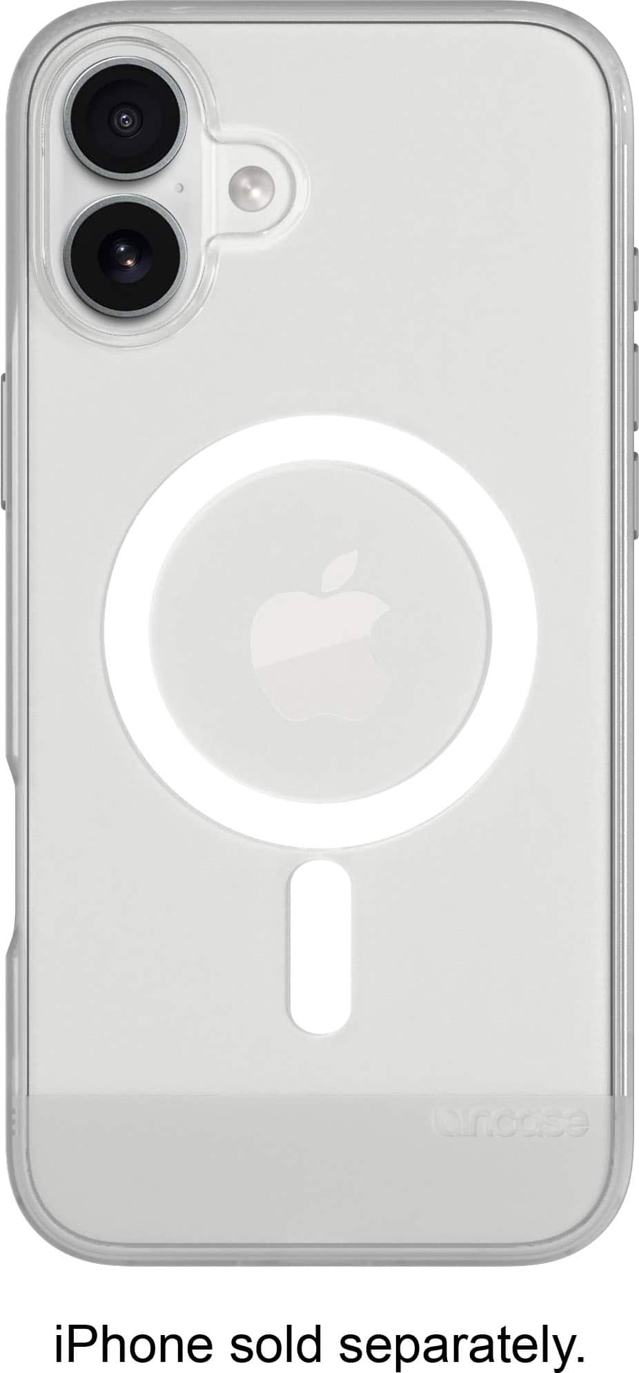 Incase - Slim Case with MagSafe for Apple iPhone 16 Plus - Clear - Front_Zoom