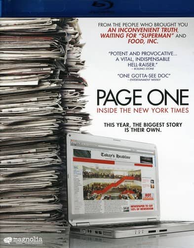Page One: Inside the New York Times  - BLU-RAY