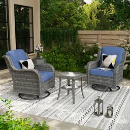 Denim Blue(Grey Wicker)