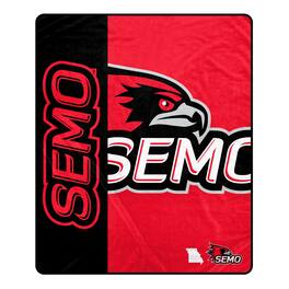 Pegasus - SEMO Redhawks 50" x 60" Endzone Ultra Soft Throw Blanket - Multicolor
