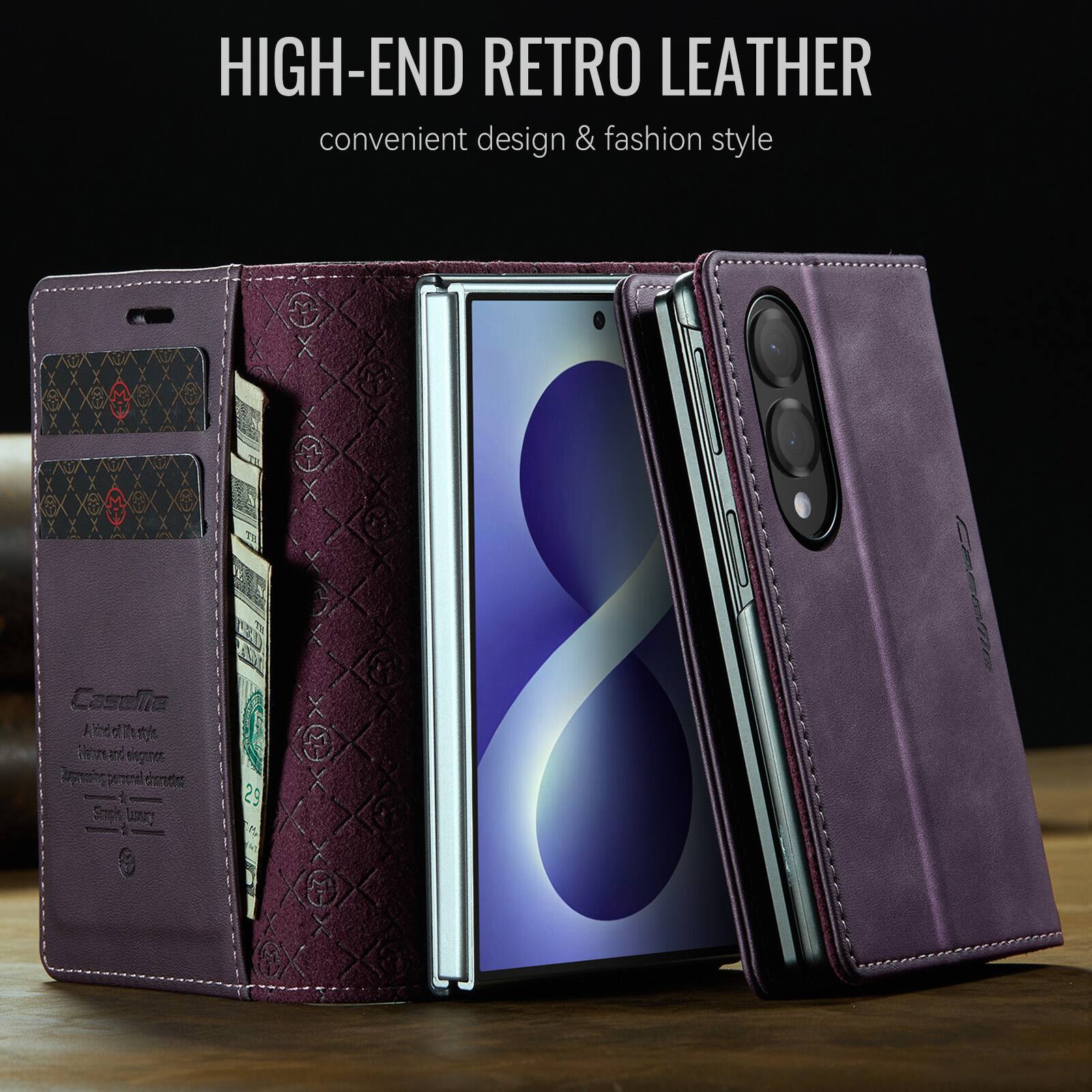 HIGH-END RETRO LEATHER  
convenient design & fashion style