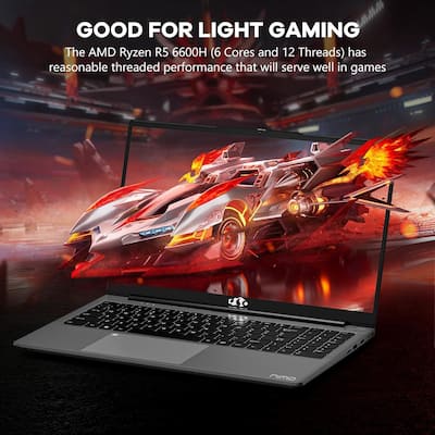 NIMO 15.6 Gaming Laptop AMD Ryzen 5 6600H 6 Cores 16GB DDR5 RAM NIMO 15.6 Gaming Laptop AMD Ryzen 5 6600H 6 Cores 16GB DDR5 RAM