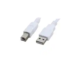 Cables to Go - C2G 13172 USB 2.0 A to B Cable - 6.6 Ft for Printers (Brother, Canon, Dell, Epson, HP) - White