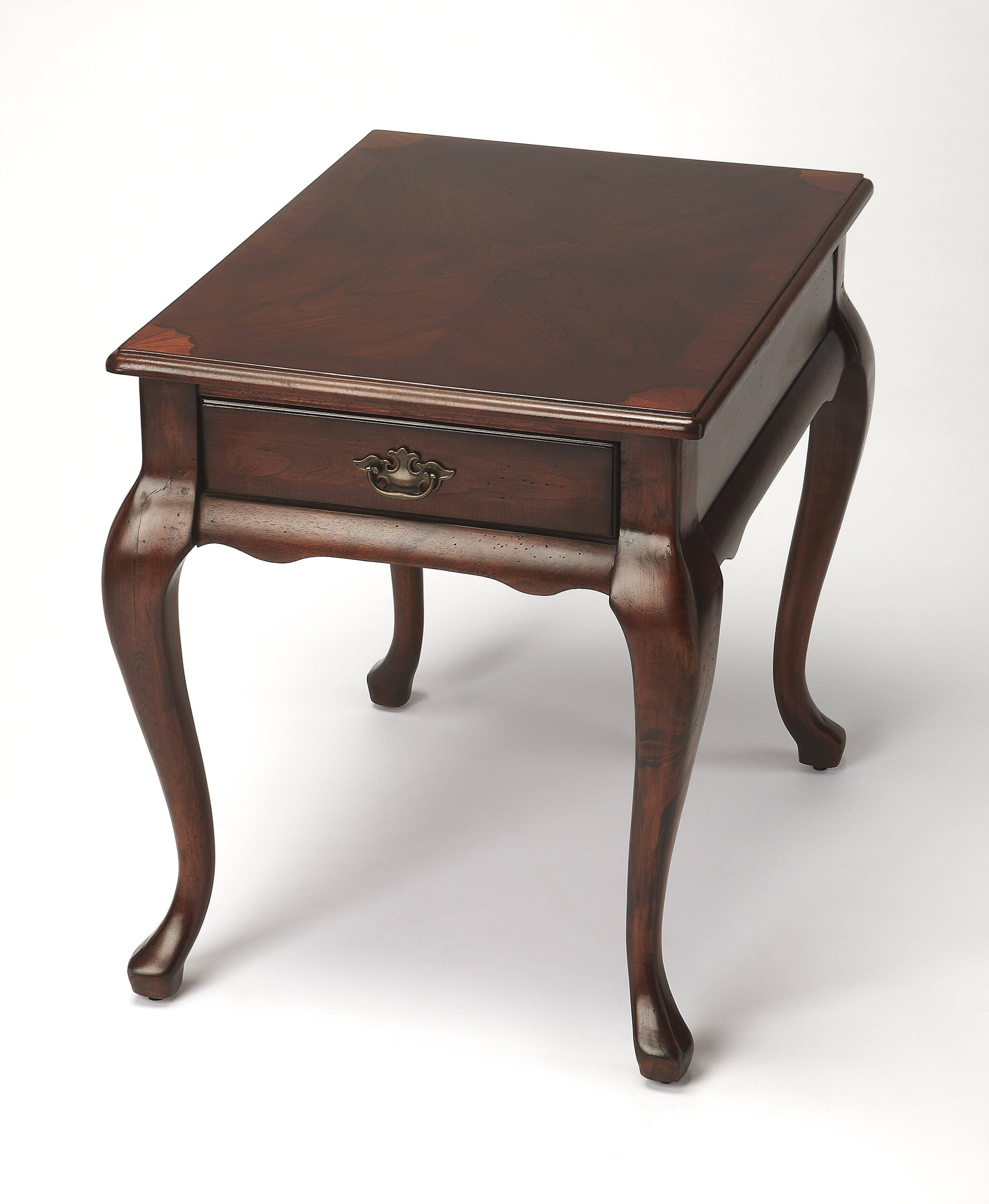 Butler Specialty Grace 21 in. W Rectangular Wood Traditional Queen Anne ...