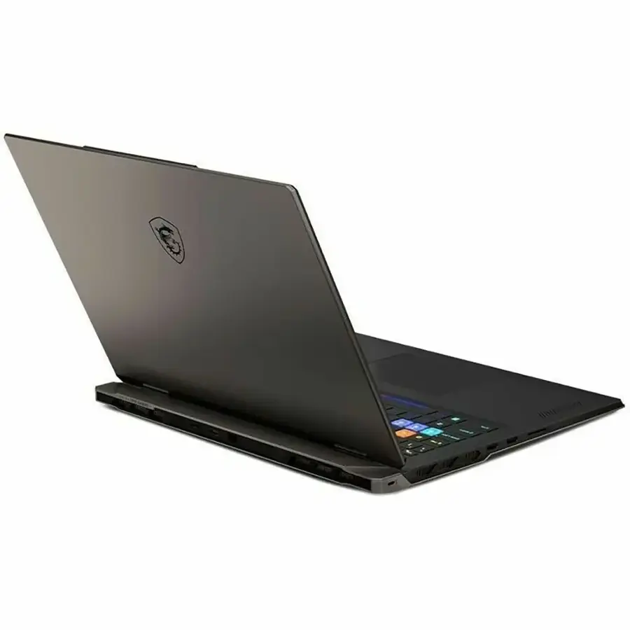 Alt View 20. MSI - 18" Gaming Laptop 2560 x 1600 (QHD+) - AMD Ryzen 9 9955HX with 64GB Memory - GeForce RTX 5080 - 2 TB SSD - Cosmo Gray, Gray.