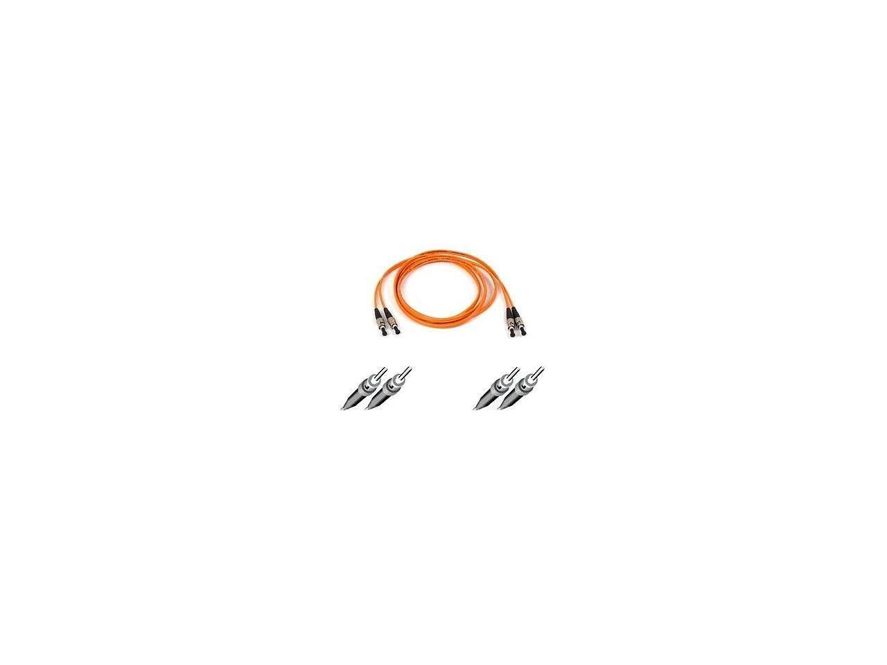 Alt View 1. Belkin - Belkin A2F20200-01M 3.28 ft. (1 M) Multimode Duplex Fiber Patch Cable, ST - ST.