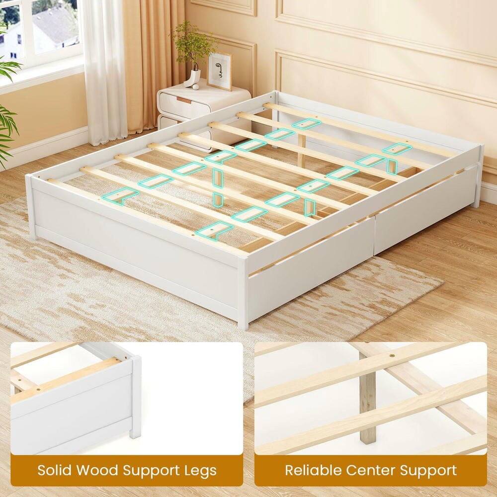 Peppooo Solid Wood Support Legs Reliable Center Support