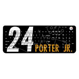 Keyscaper - Joey Porter Jr. Pittsburgh Steelers Wireless Keyboard - Black
