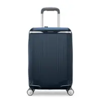 Samsonite - Silhouette 18 23" Expandable Spinner Carry On Suitcase - Deep Navy - Front_Zoom