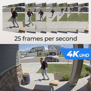 25 frames per second  
4K UHD
