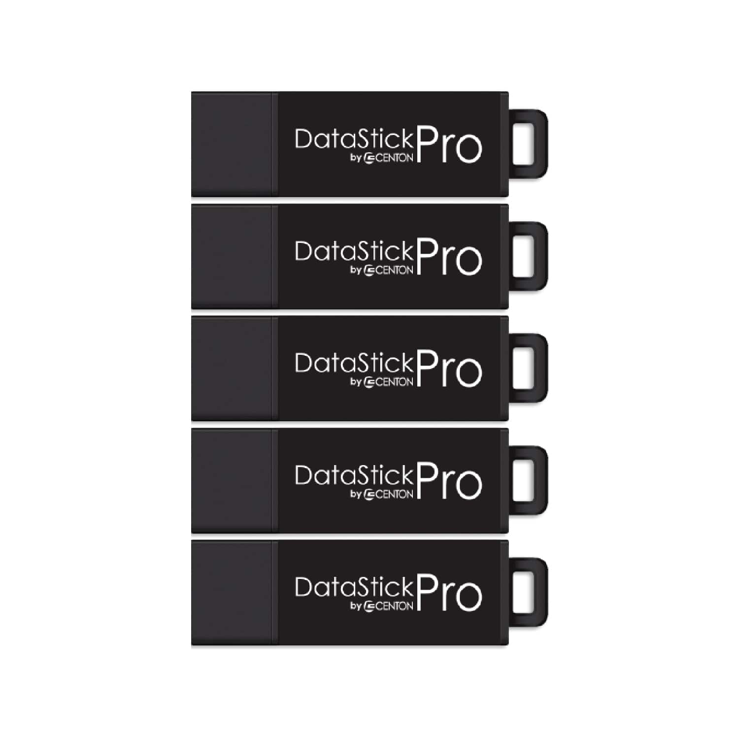 Centon - ValuePack USB 3.2 Gen1 Datastick Pro ( 5 Pack) - Black